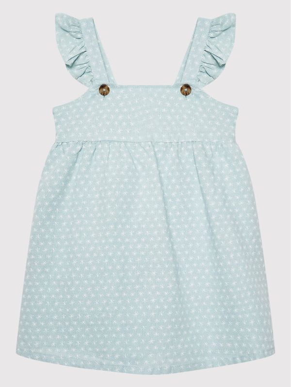 United Colors Of Benetton United Colors Of Benetton Ежедневна рокля 4PL9GV005 Син Regular Fit