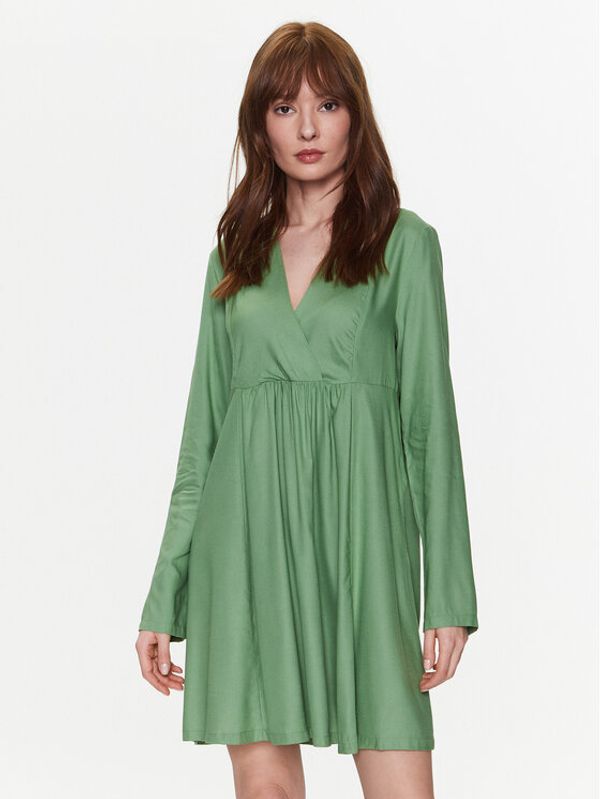 United Colors Of Benetton United Colors Of Benetton Ежедневна рокля 4SAFDV037 Зелен Regular Fit