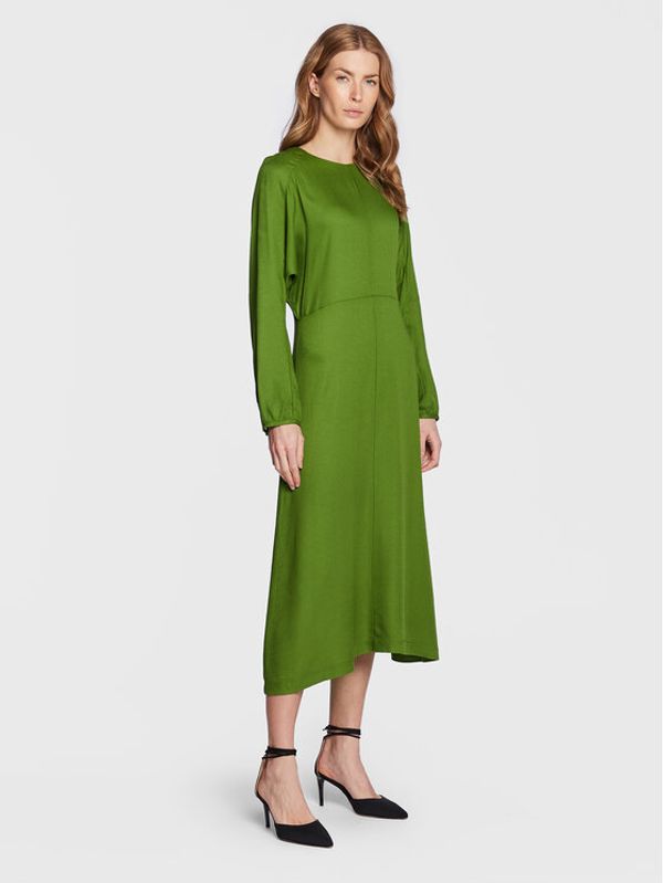 United Colors Of Benetton United Colors Of Benetton Ежедневна рокля 4T4VDV02J Зелен Regular Fit