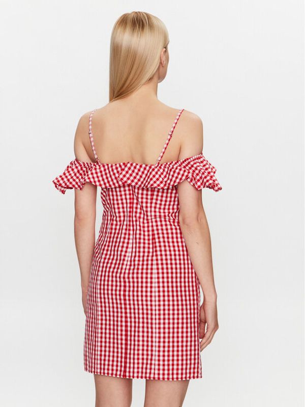 United Colors Of Benetton United Colors Of Benetton Ежедневна рокля 4YCNDV04V Розов Regular Fit