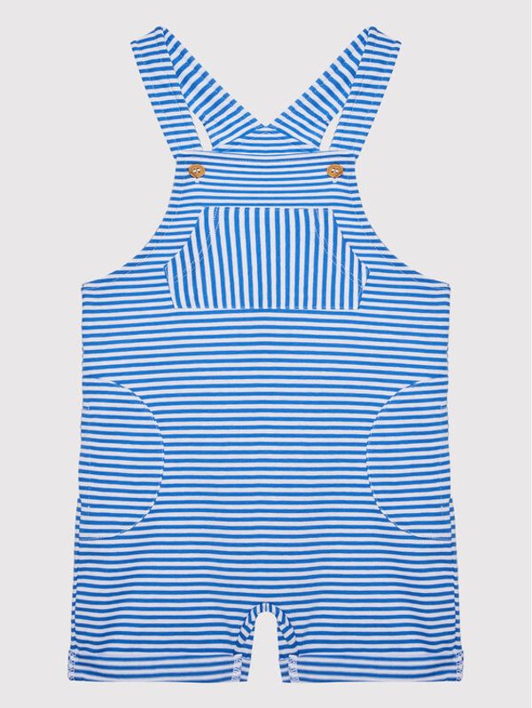 United Colors Of Benetton United Colors Of Benetton Гащеризон с презрамки 3E5LAT009 Син Regular Fit