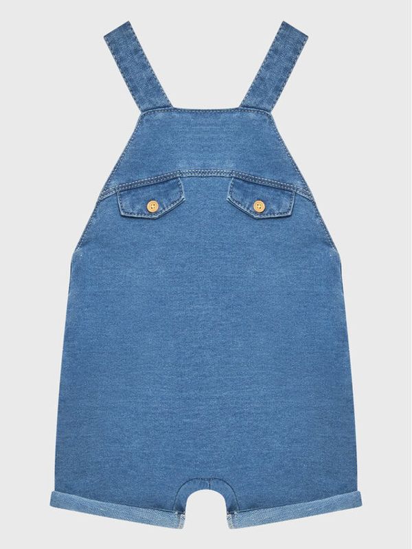 United Colors Of Benetton United Colors Of Benetton Гащеризон с презрамки 4BAYAT00G Син Regular Fit