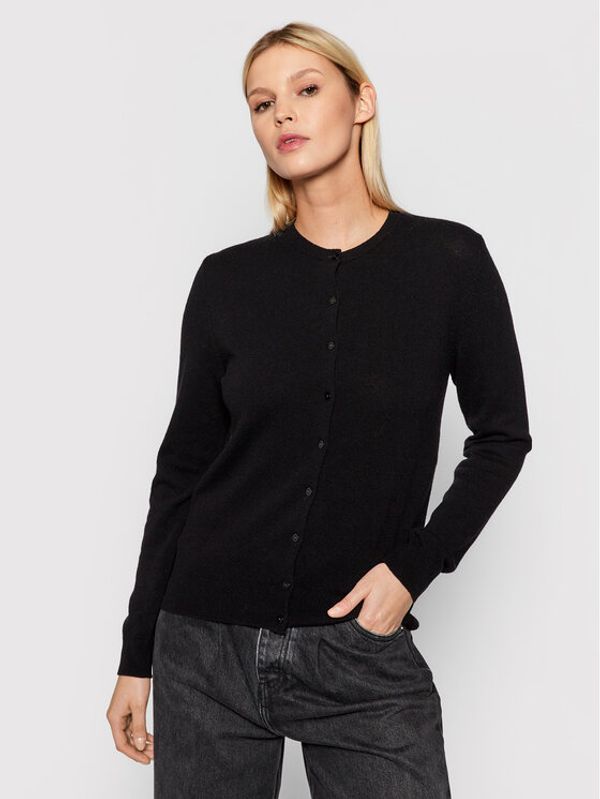 United Colors Of Benetton United Colors Of Benetton Кардиган 1002D5485 Черен Regular Fit