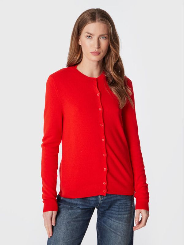 United Colors Of Benetton United Colors Of Benetton Кардиган 1002D5485 Червен Regular Fit
