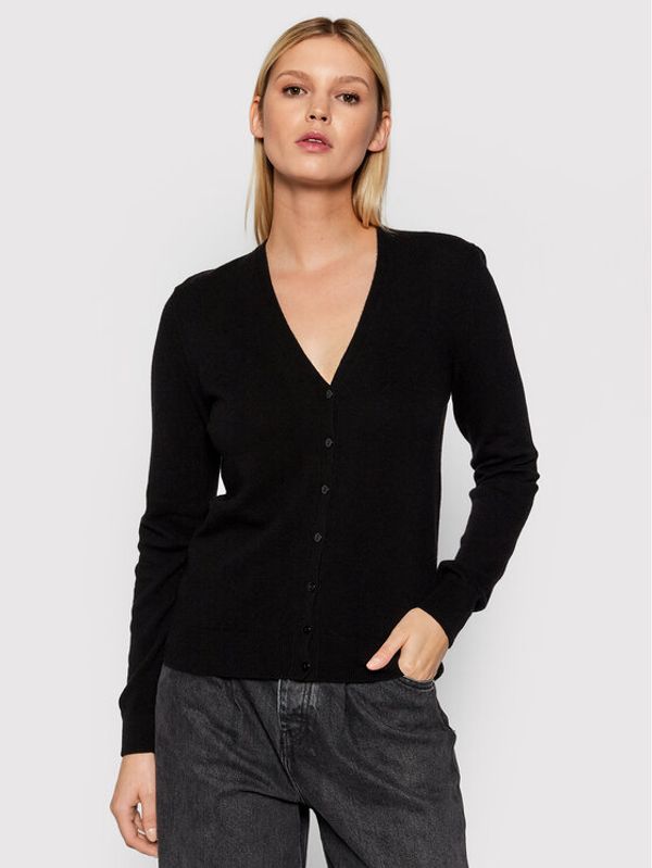 United Colors Of Benetton United Colors Of Benetton Кардиган 1002D6879 Черен Regular Fit