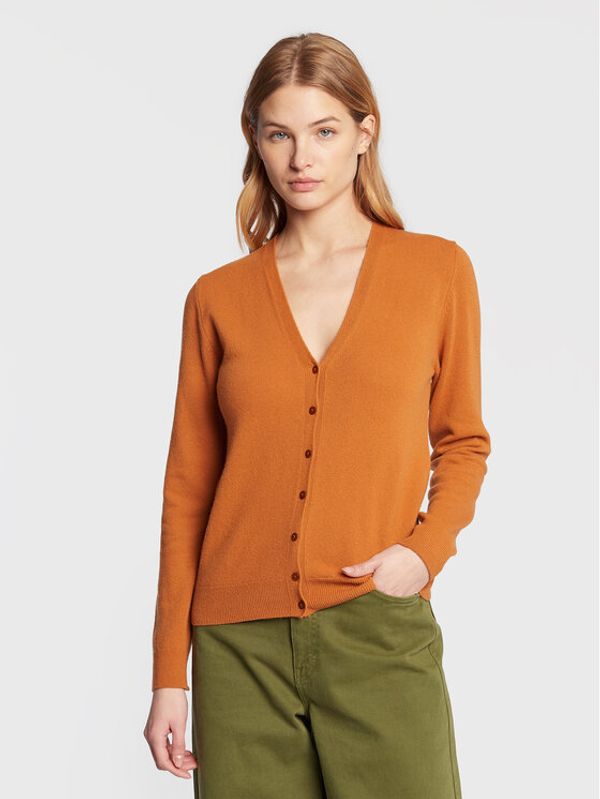 United Colors Of Benetton United Colors Of Benetton Кардиган 1002D6879 Кафяв Regular Fit