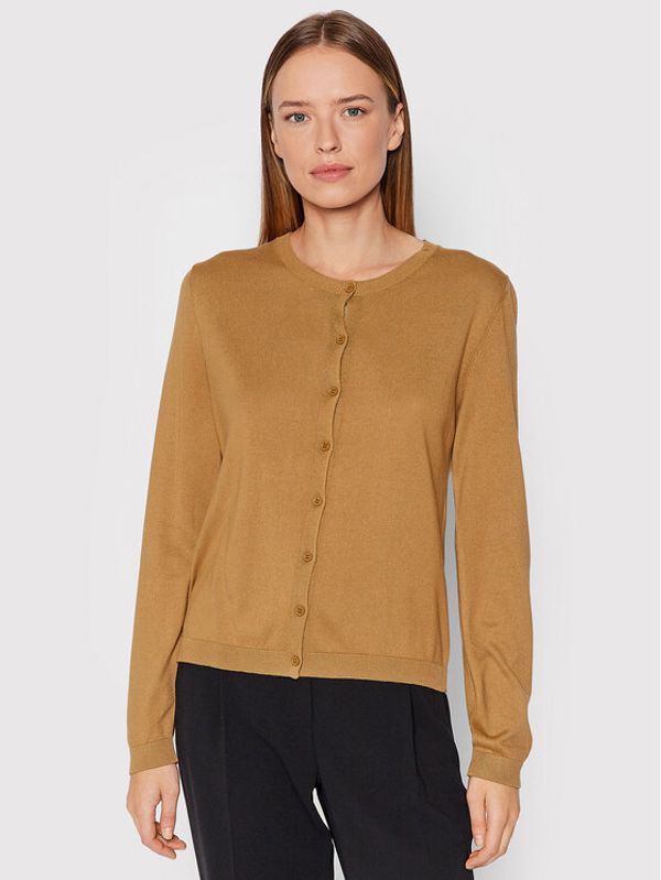 United Colors Of Benetton United Colors Of Benetton Кардиган 102MD5592 Кафяв Regular Fit