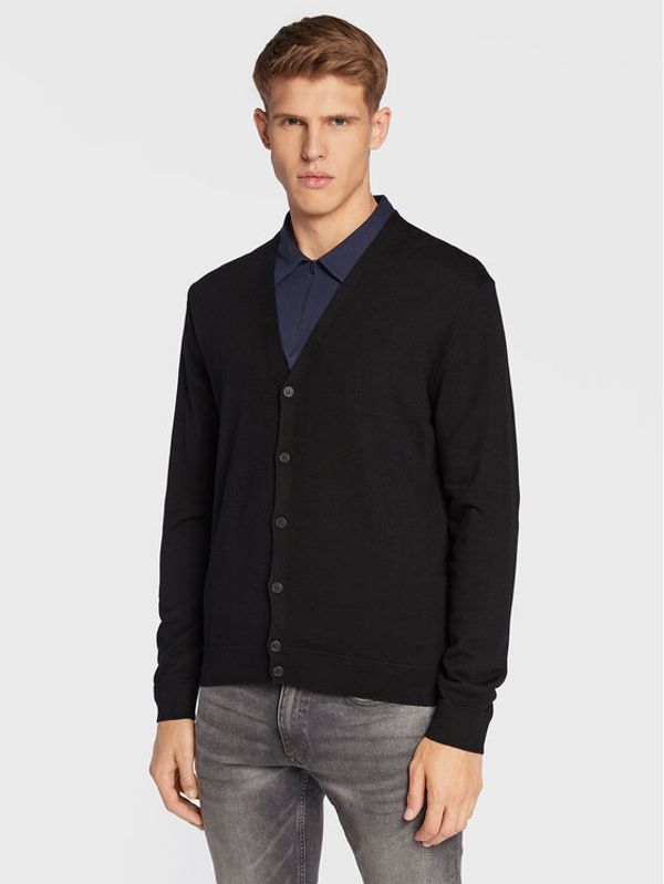 United Colors Of Benetton United Colors Of Benetton Кардиган 1071U6005 Черен Regular Fit