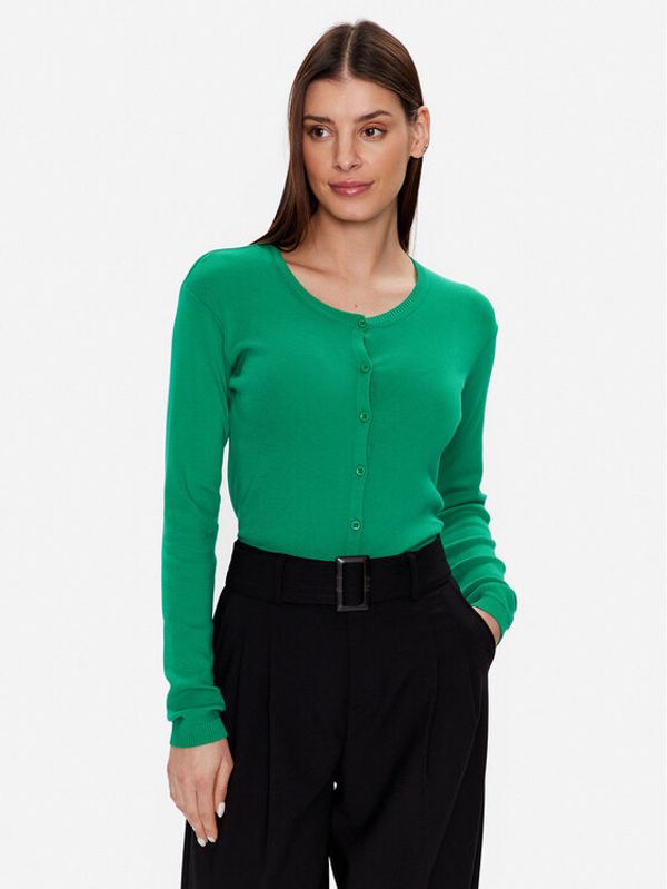 United Colors Of Benetton United Colors Of Benetton Кардиган 1091D5558 Зелен Regular Fit