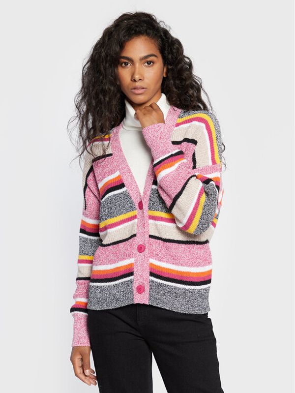 United Colors Of Benetton United Colors Of Benetton Кардиган 1093E600R Цветен Regular Fit