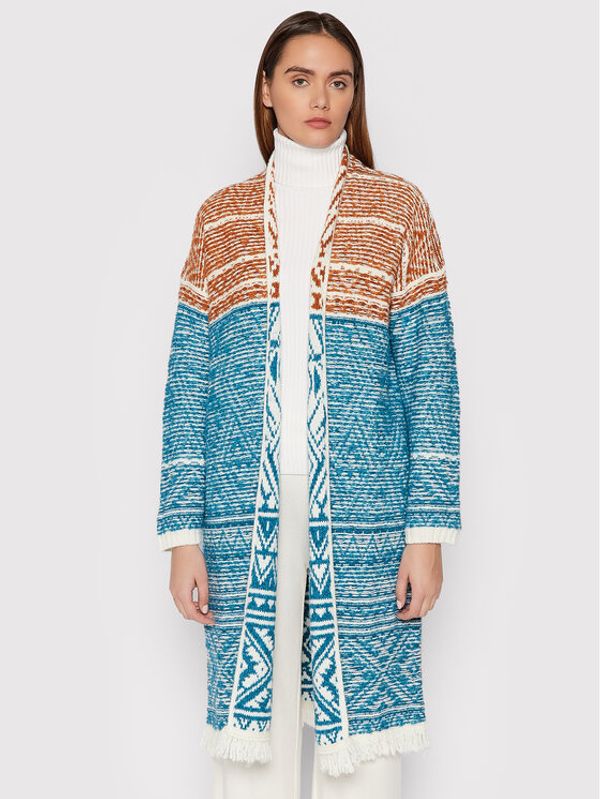 United Colors Of Benetton United Colors Of Benetton Кардиган 114GE9081 Бежов Regular Fit