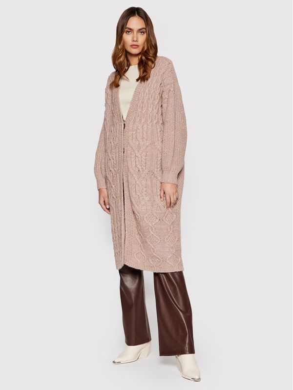 United Colors Of Benetton United Colors Of Benetton Кардиган 114UDN002 Бежов Relaxed Fit