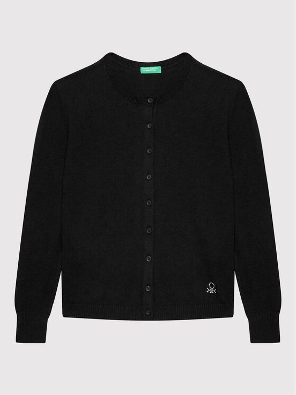 United Colors Of Benetton United Colors Of Benetton Кардиган 11AZC500B Черен Regular Fit