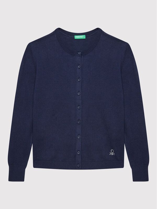 United Colors Of Benetton United Colors Of Benetton Кардиган 11AZC500B Тъмносин Regular Fit