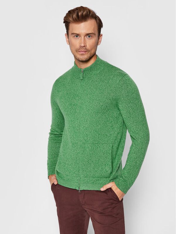 United Colors Of Benetton United Colors Of Benetton Кардиган 1235U5602 Зелен Regular Fit