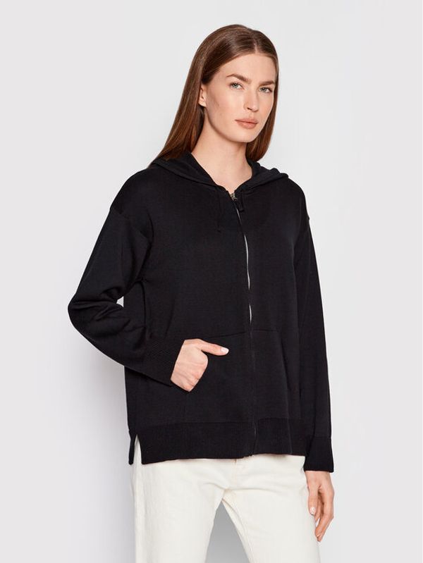 United Colors Of Benetton United Colors Of Benetton Кардиган 1294D5005 Черен Relaxed Fit