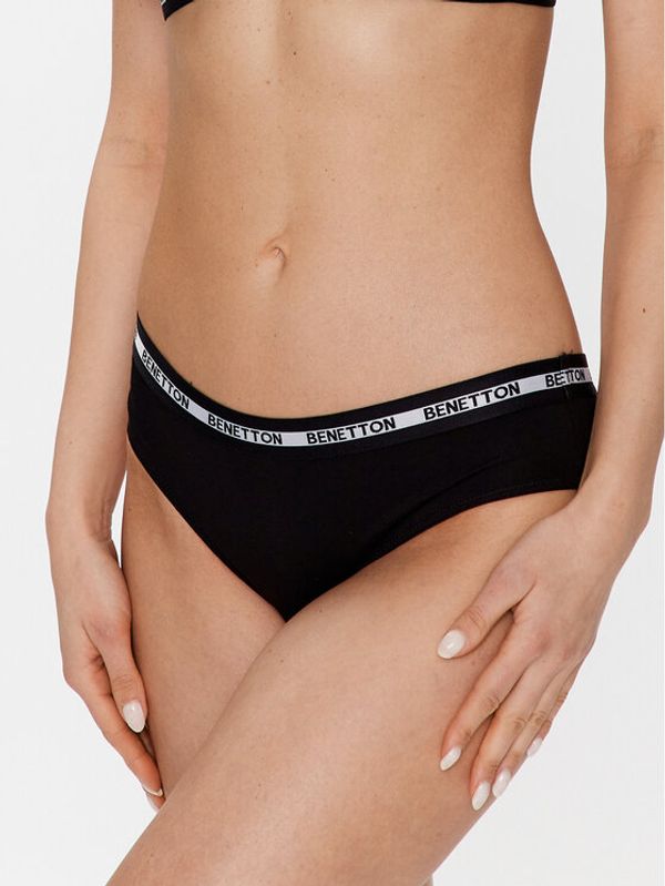 United Colors Of Benetton United Colors Of Benetton Класически дамски бикини 3OP81S00L Черен