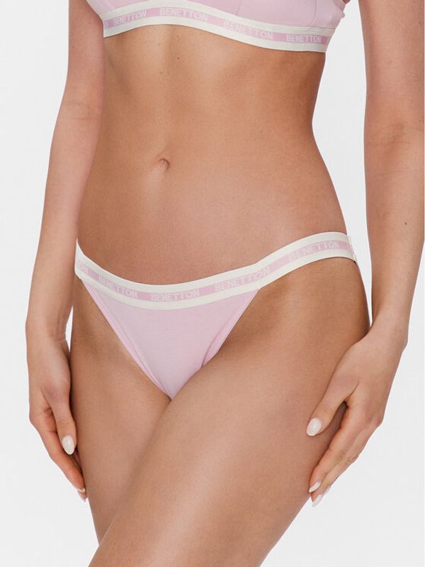 United Colors Of Benetton United Colors Of Benetton Класически дамски бикини 3OP81S00L Розов