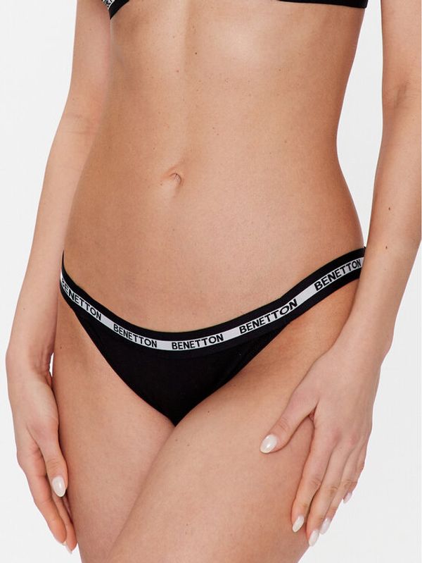 United Colors Of Benetton United Colors Of Benetton Класически дамски бикини 3OP81S00M Черен