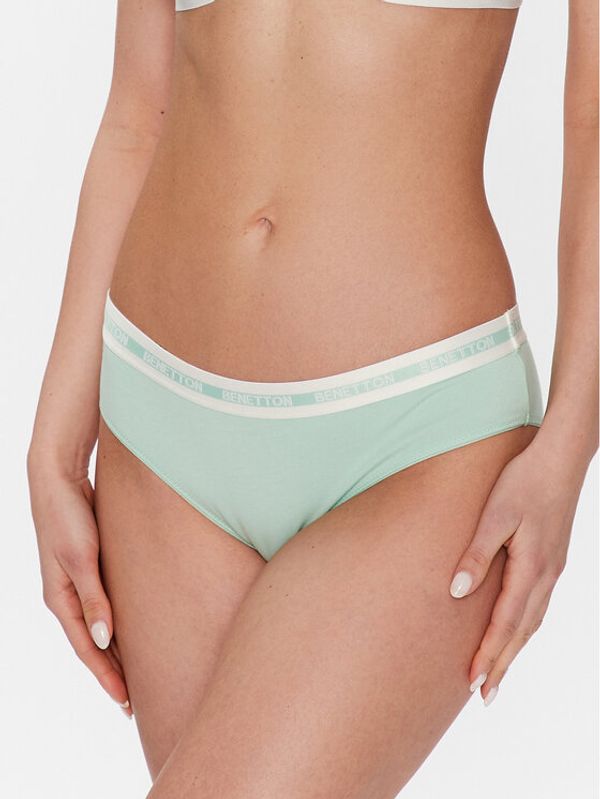 United Colors Of Benetton United Colors Of Benetton Класически дамски бикини 3OP81S00M Зелен