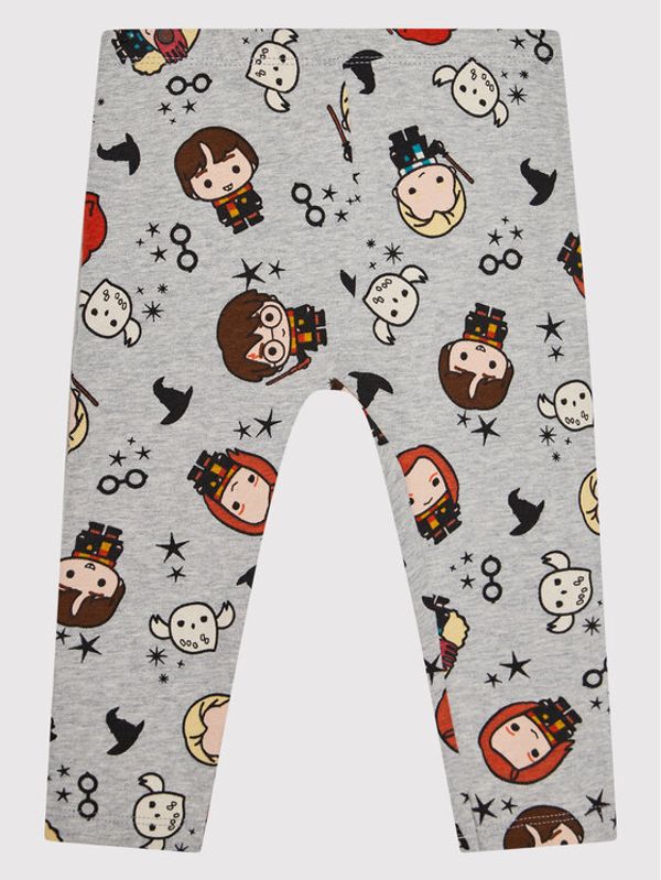 United Colors Of Benetton United Colors Of Benetton Клин HARRY POTTER 3VLUCF002 Сив Slim Fit