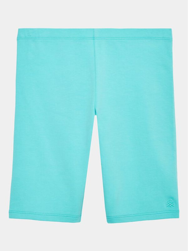 United Colors Of Benetton United Colors Of Benetton Колоездачни шорти 3MT1C901D Син Slim Fit