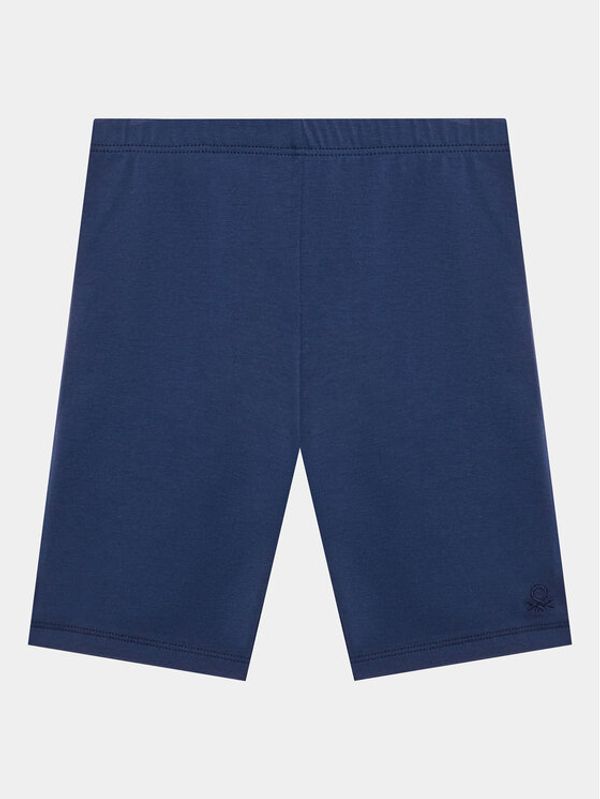 United Colors Of Benetton United Colors Of Benetton Колоездачни шорти 3MT1C901D Тъмносин Slim Fit