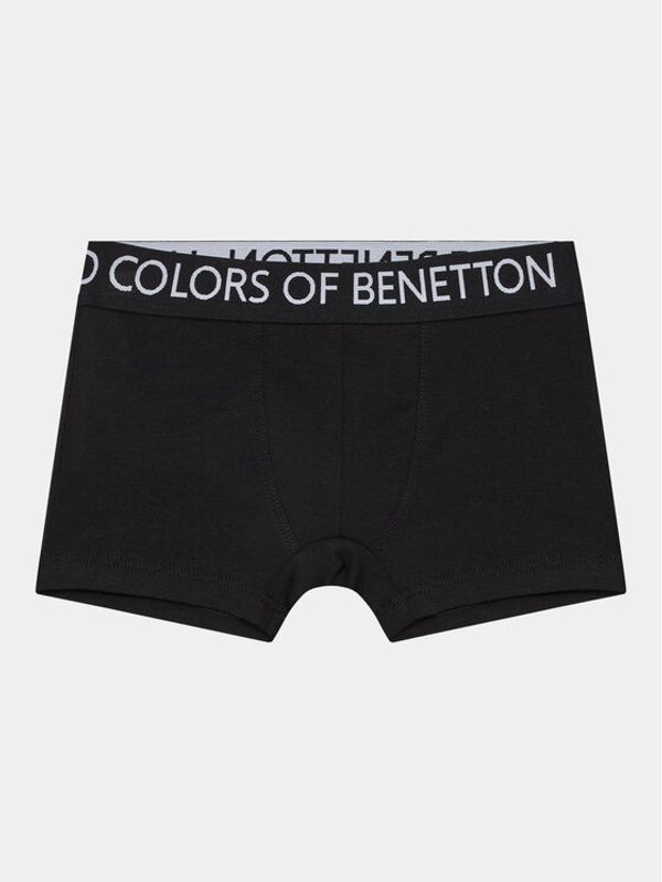 United Colors Of Benetton United Colors Of Benetton Комплект 2 чифта боксерки 3MC10X230 Черен