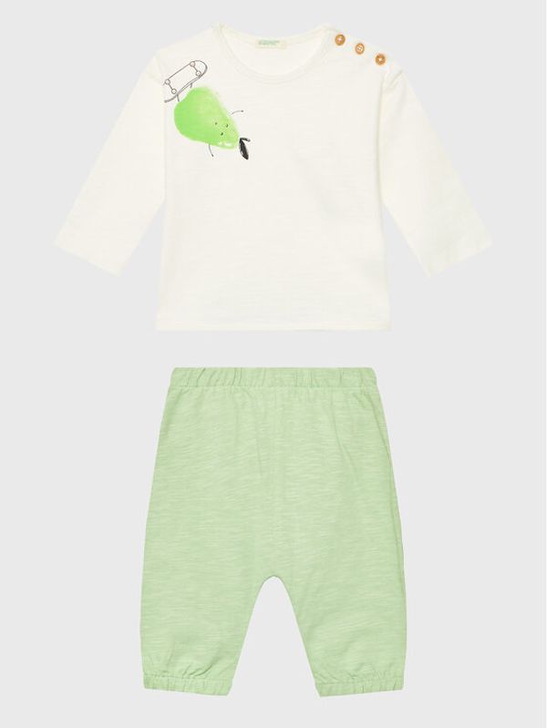 United Colors Of Benetton United Colors Of Benetton Комплект блуза и панталон 3F93A102H Цветен Regular Fit