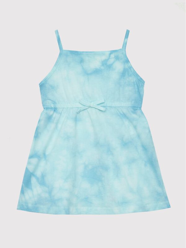 United Colors Of Benetton United Colors Of Benetton Лятна рокля 3085GV007 Син Regular Fit