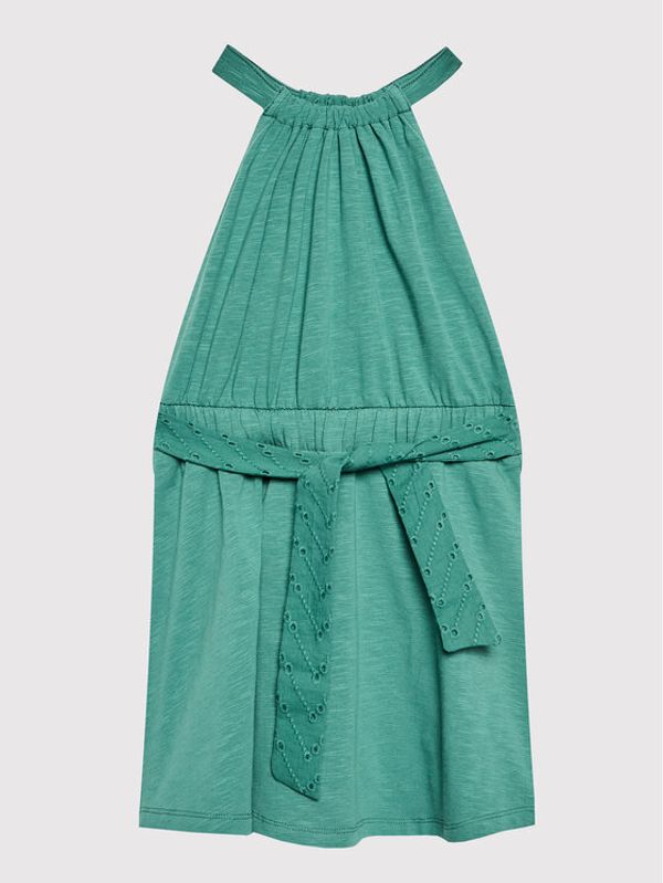 United Colors Of Benetton United Colors Of Benetton Лятна рокля 3LHACV003 Зелен Regular Fit