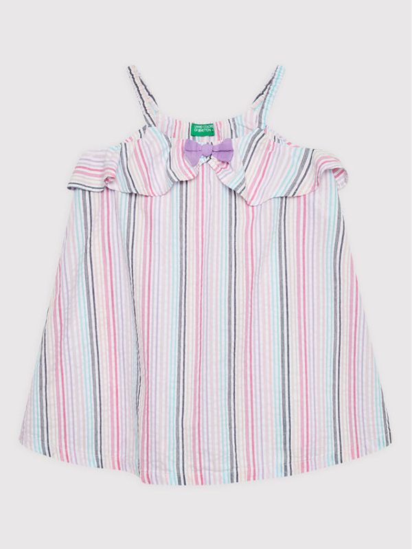 United Colors Of Benetton United Colors Of Benetton Лятна рокля 41CFGV00C Цветен Regular Fit