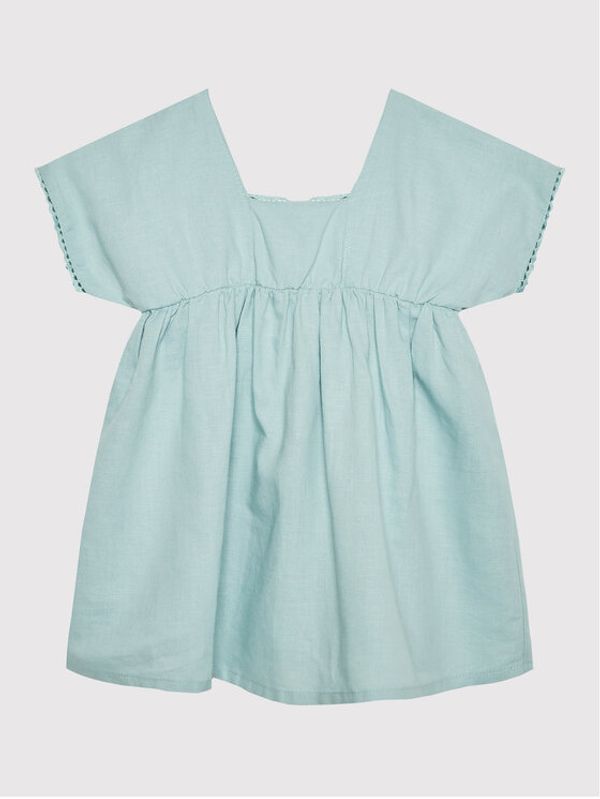 United Colors Of Benetton United Colors Of Benetton Лятна рокля 4BE7GV004 Син Relaxed Fit