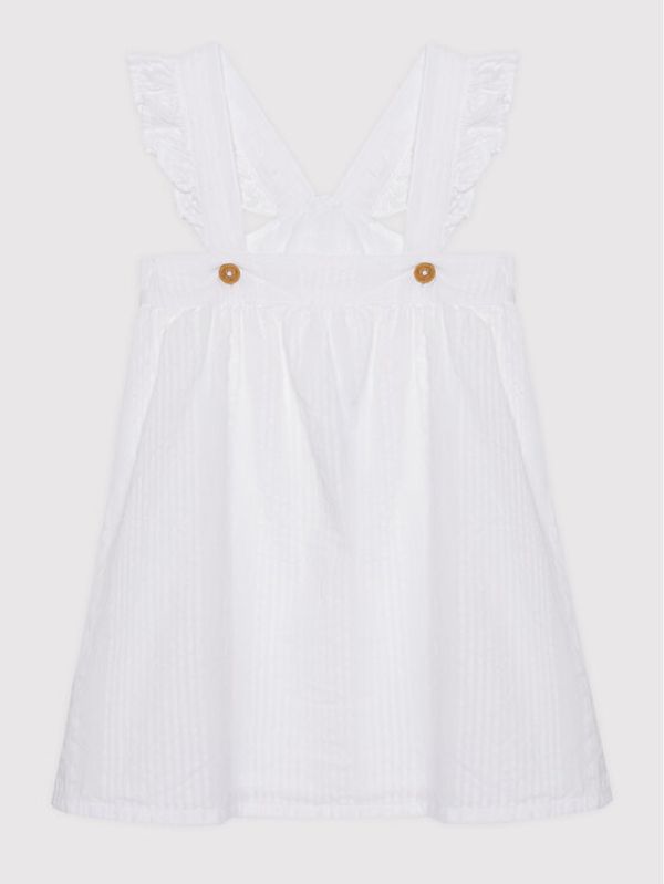 United Colors Of Benetton United Colors Of Benetton Лятна рокля 4TBDAT001 Бял Regular Fit