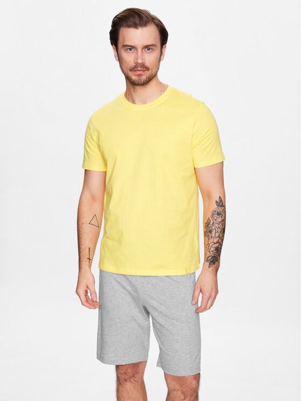 United Colors Of Benetton United Colors Of Benetton Пижама 30964P01C Жълт Regular Fit