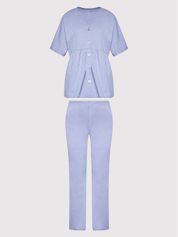 United Colors Of Benetton United Colors Of Benetton Пижама 3BVG3P2DL Син Relaxed Fit