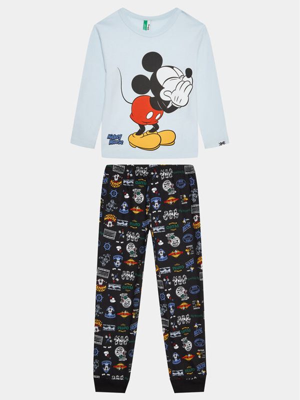 United Colors Of Benetton United Colors Of Benetton Пижама 3VR50P051 Сив Regular Fit