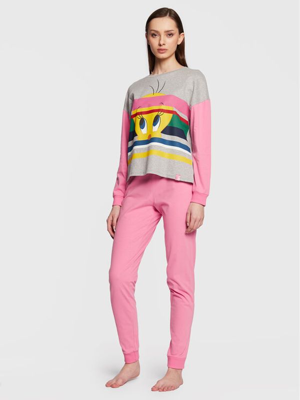 United Colors Of Benetton United Colors Of Benetton Пижама 3YN43P01R Розов Regular Fit