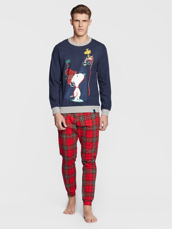 United Colors Of Benetton United Colors Of Benetton Пижама PEANUTS 3O7W4P00Z Цветен Regular Fit