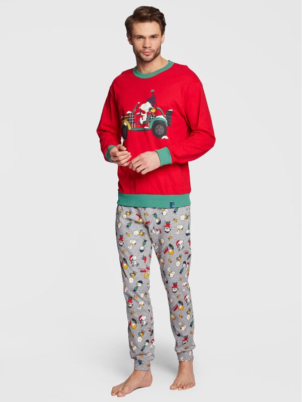 United Colors Of Benetton United Colors Of Benetton Пижама PEANUTS 3O7W4P00Z Цветен Regular Fit