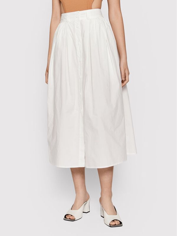 United Colors Of Benetton United Colors Of Benetton Пола тип трапец 4AY3D000H Бял Regular Fit