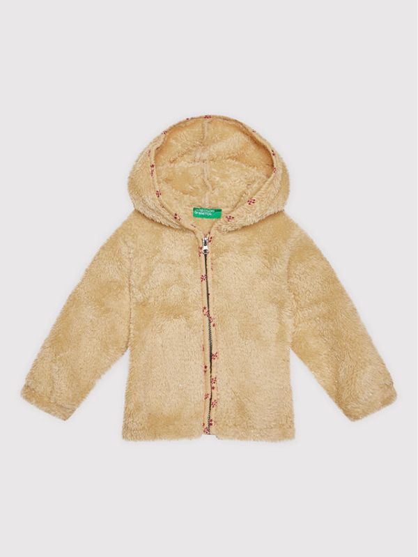 United Colors Of Benetton United Colors Of Benetton Полар 3LW4C5006 Бежов Regular Fit