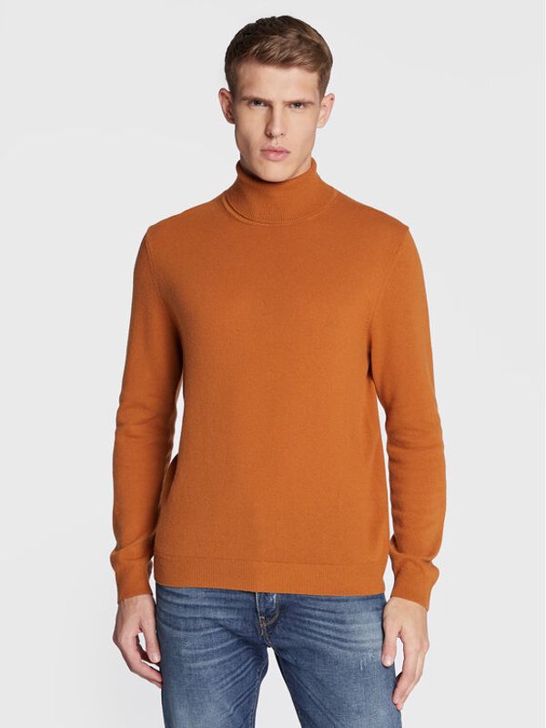 United Colors Of Benetton United Colors Of Benetton Поло 1002U2180 Оранжев Regular Fit