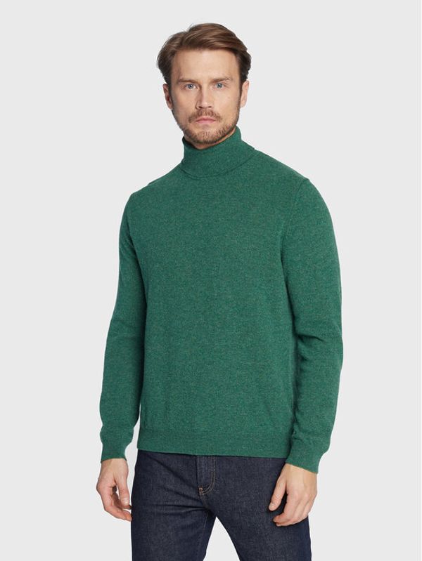 United Colors Of Benetton United Colors Of Benetton Поло 1002U2180 Зелен Regular Fit