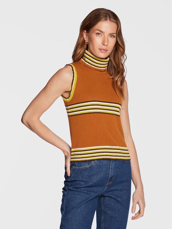 United Colors Of Benetton United Colors Of Benetton Поло 1035E200N Оранжев Regular Fit