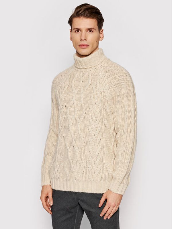 United Colors Of Benetton United Colors Of Benetton Поло 104BU2005 Бежов Regular Fit