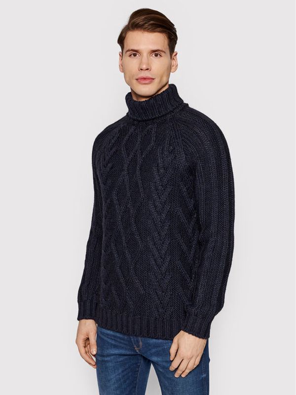 United Colors Of Benetton United Colors Of Benetton Поло 104BU2005 Тъмносин Regular Fit