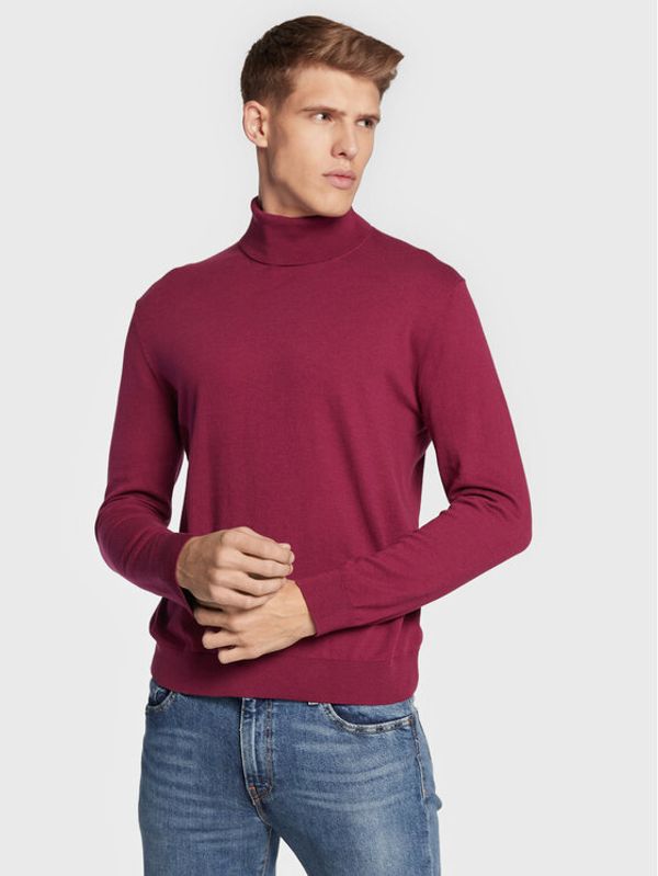 United Colors Of Benetton United Colors Of Benetton Поло 10CVU2519 Бордо Regular Fit