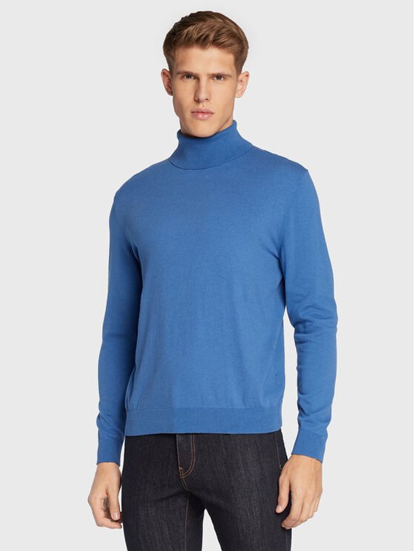 United Colors Of Benetton United Colors Of Benetton Поло 10CVU2519 Син Regular Fit