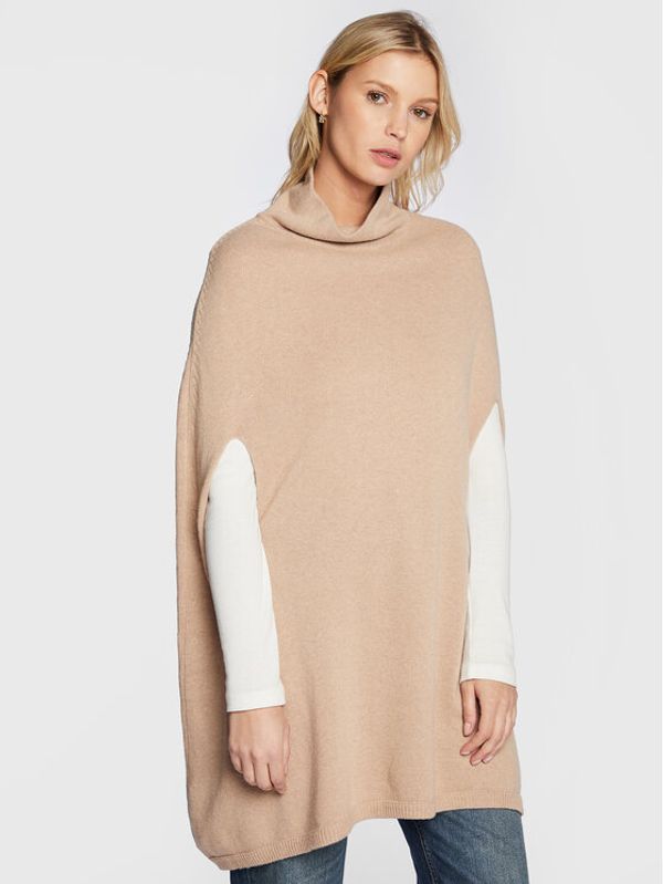 United Colors Of Benetton United Colors Of Benetton Пончо 1235DU007 Бежов
